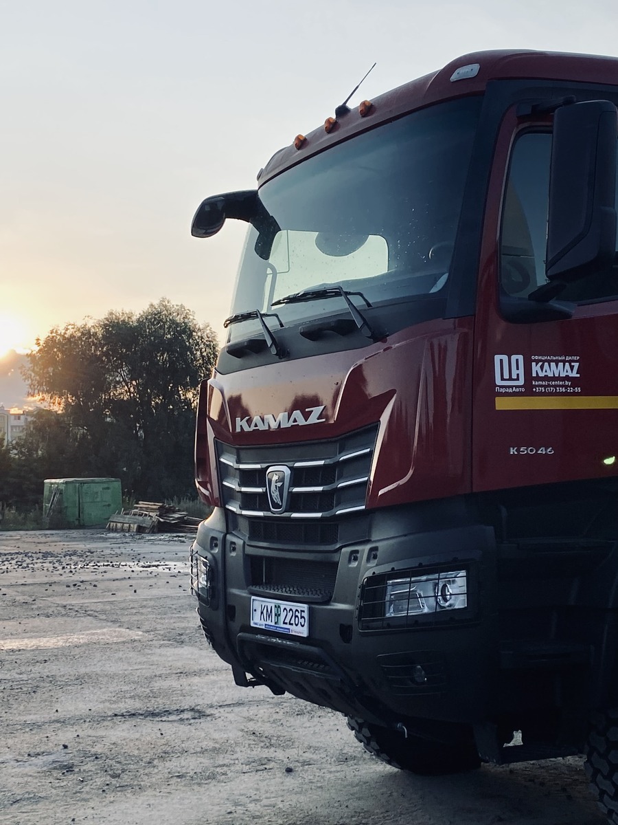 Кабина самосвала KAMAZ