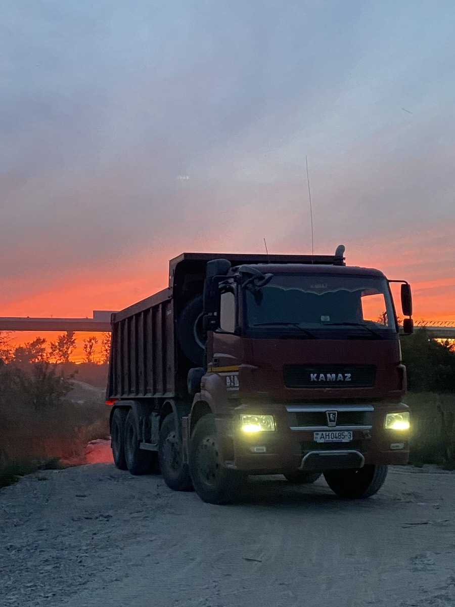 Доставка ПГС самосвалом